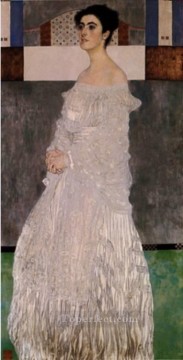 Bildnis Margaret Stonborough Wittgenstein 1905 Symbolism Gustav Klimt Oil Paintings